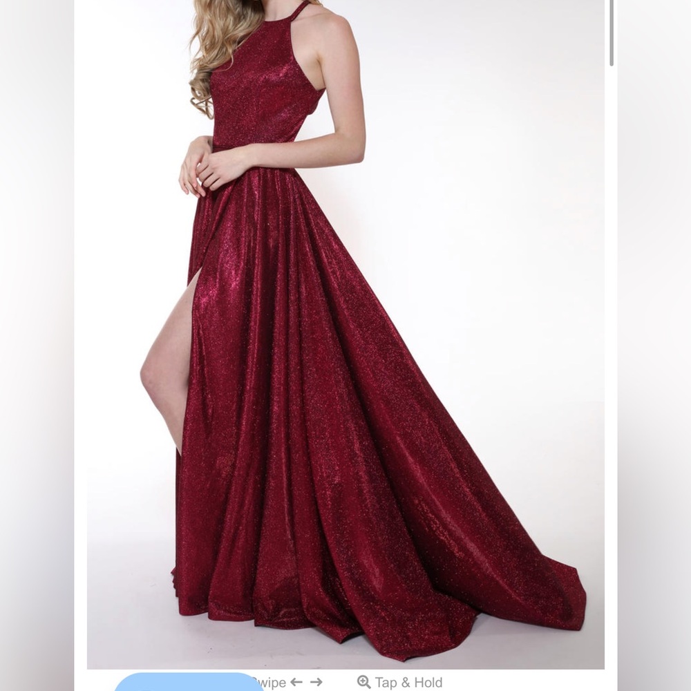 Glamorous Wine Red Prom Dress